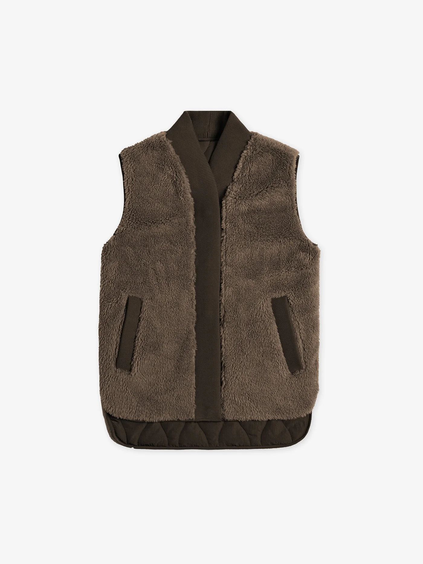 Covey Reversible Quilt Gilet3 ReviewsContemporary Sherpa meets low-profile quilting in this overs... | Varley USA