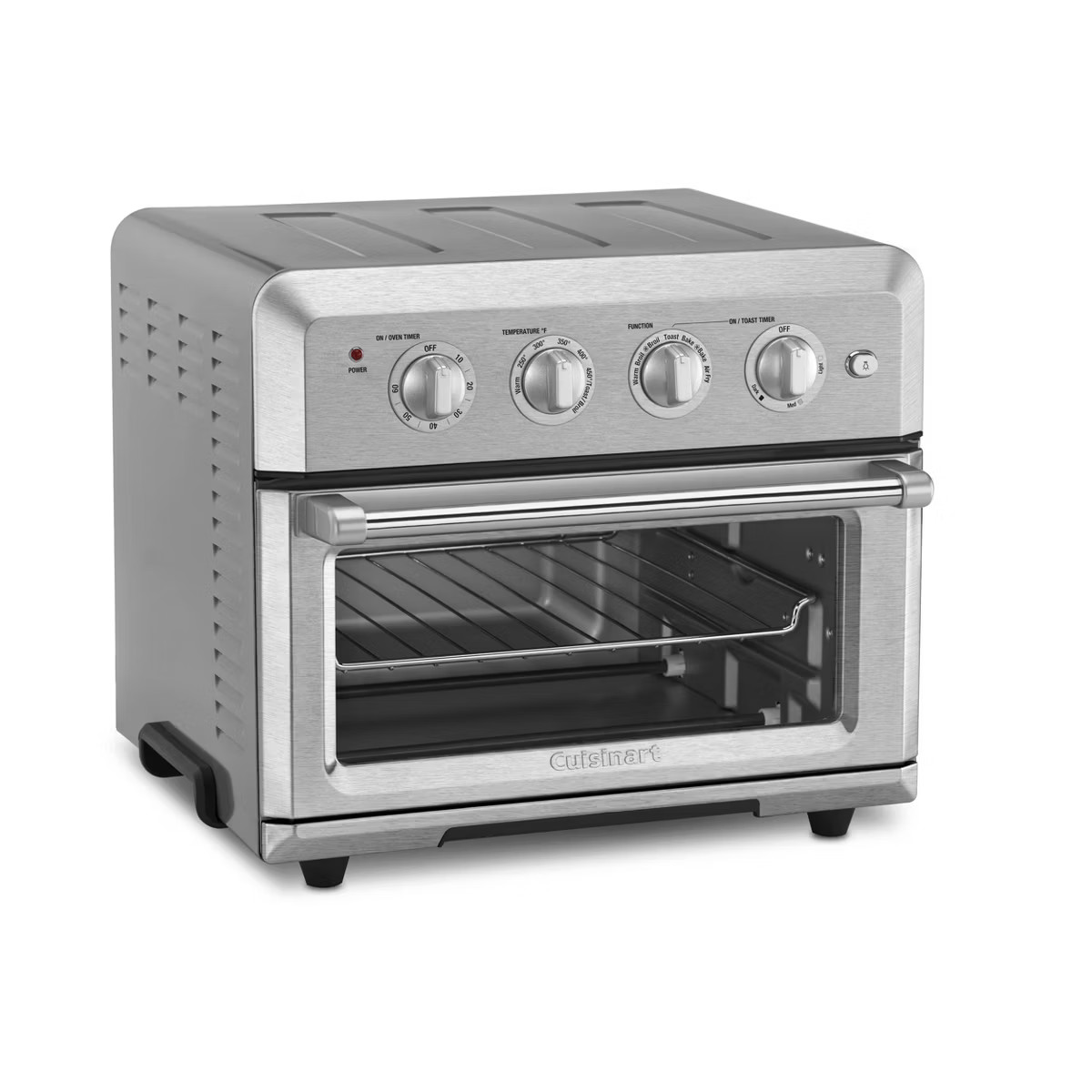 Cuisinart Air Fryer Toaster Oven Stainless Steel CTOA-122: 1800W, Convection Bake, Broiler, Cool ... | Target