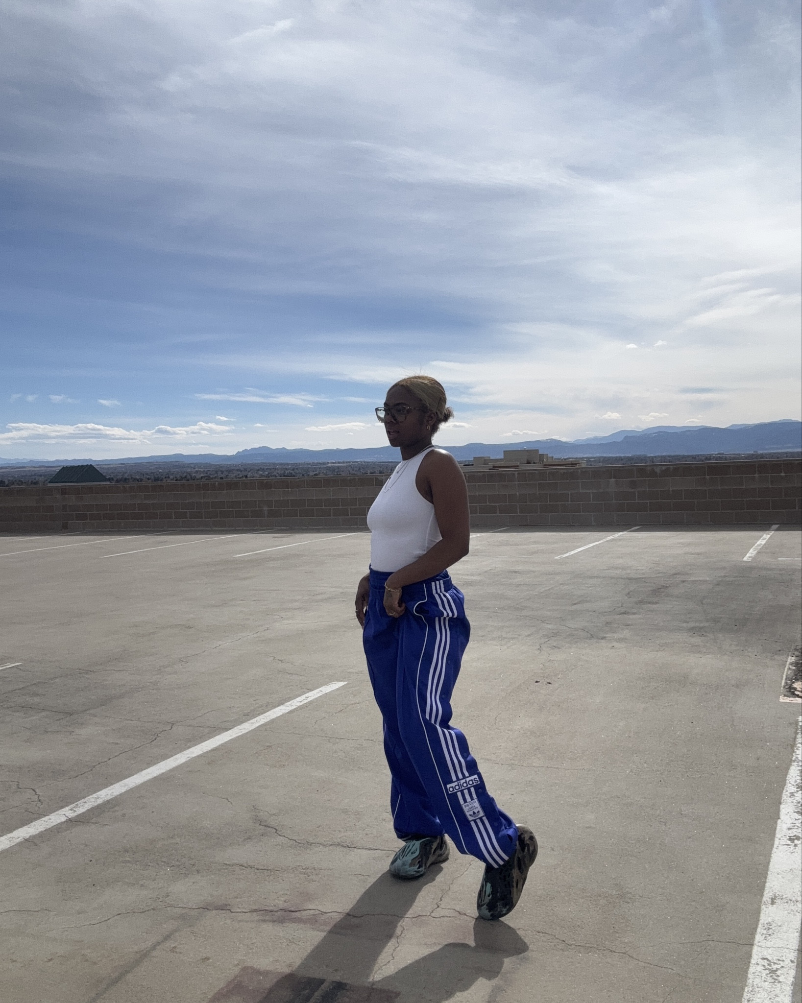 Just a girl and her three stripes pants.👖 

Mountain View’s with sunny skies 😎

#LTKSpringSale #LTKStyleTip