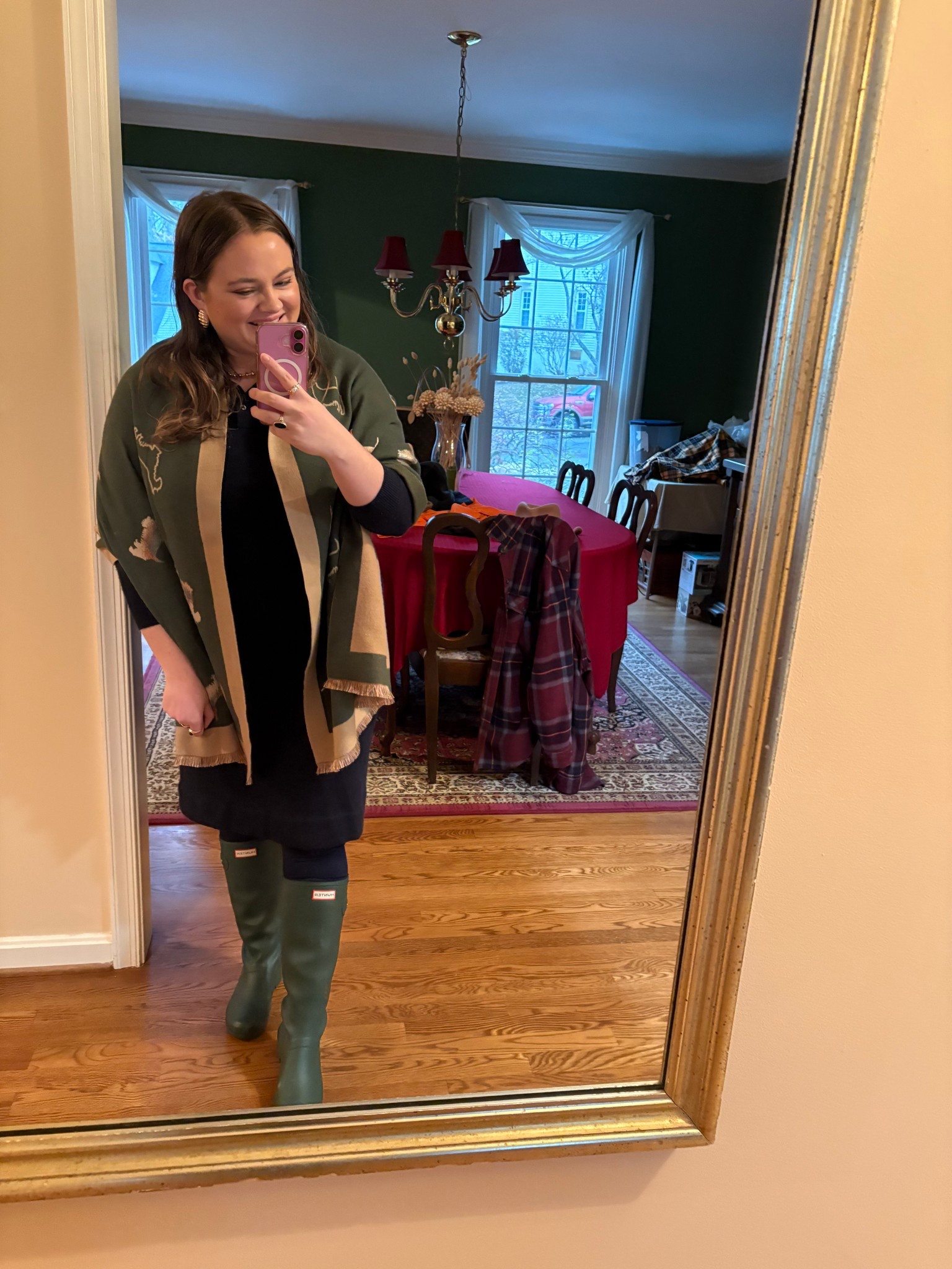 Equestrian Chic OOTD 💕 Year of the Horse!!! 🐎 @Shapermint leggings! 

Country chic • riding boots • rain boots • equestrian • ootd

#LTKgrwm #LTKootd #LTKdayinmylife