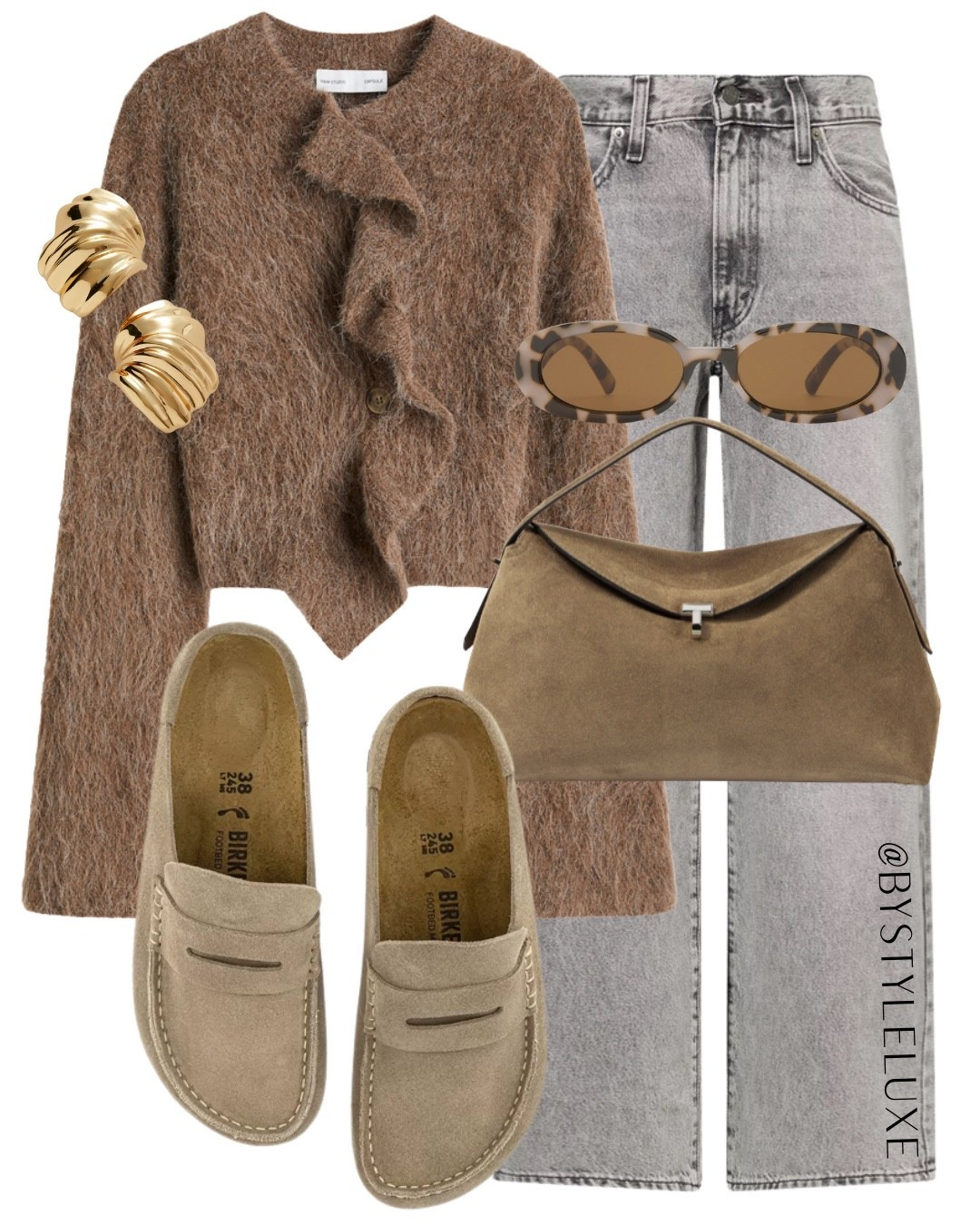 BIRKENSTOCK NAPLES - obsessed with this cardigan, styled here with washed grey Levi’s and everyone’s fave bestselling Birkenstock Naples. Back in stock! 

#birkenstock #autumnoutfit #jeans 

#LTKuk #LTKshoes #LTKautumn