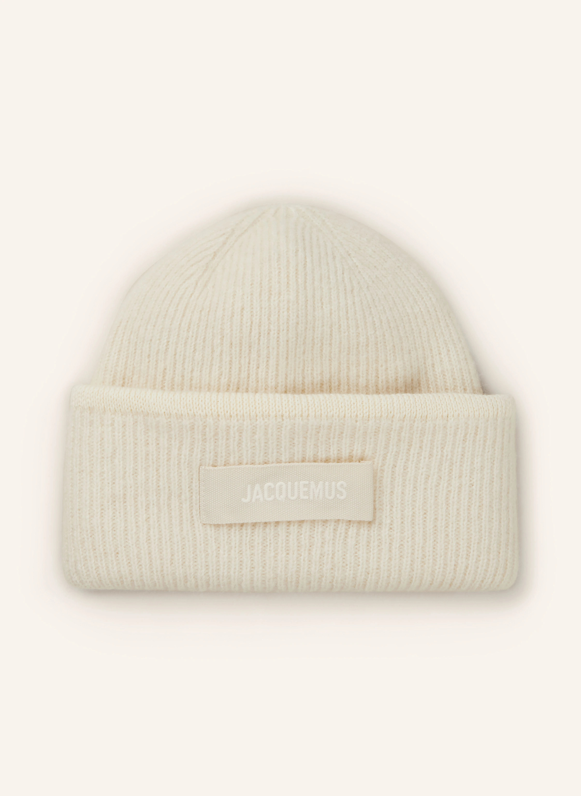 JACQUEMUS Mütze LE BONNET GROS GRAIN mit Alpaka in ecru | Breuninger (DACH)
