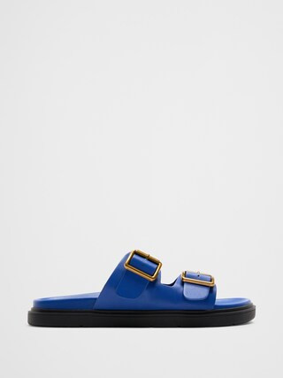 Double Strap Buckle Sandal | Banana Republic Factory | Banana Republic Factory