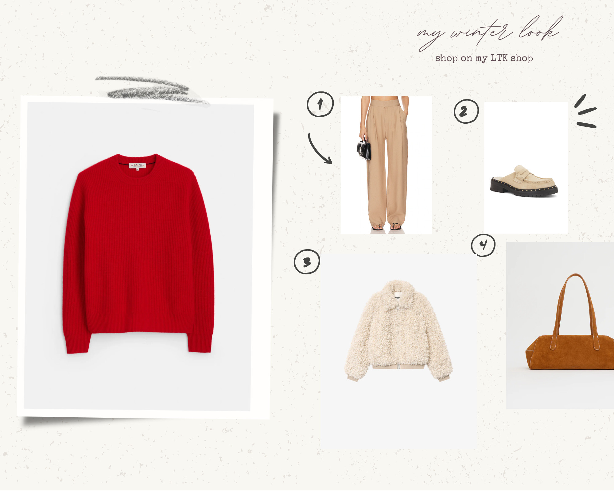 Bringing the winter heat! Get that red cashmere and pair with caramel accessories. 

 #LTKootd #LTKSeasonal #LTKPetite