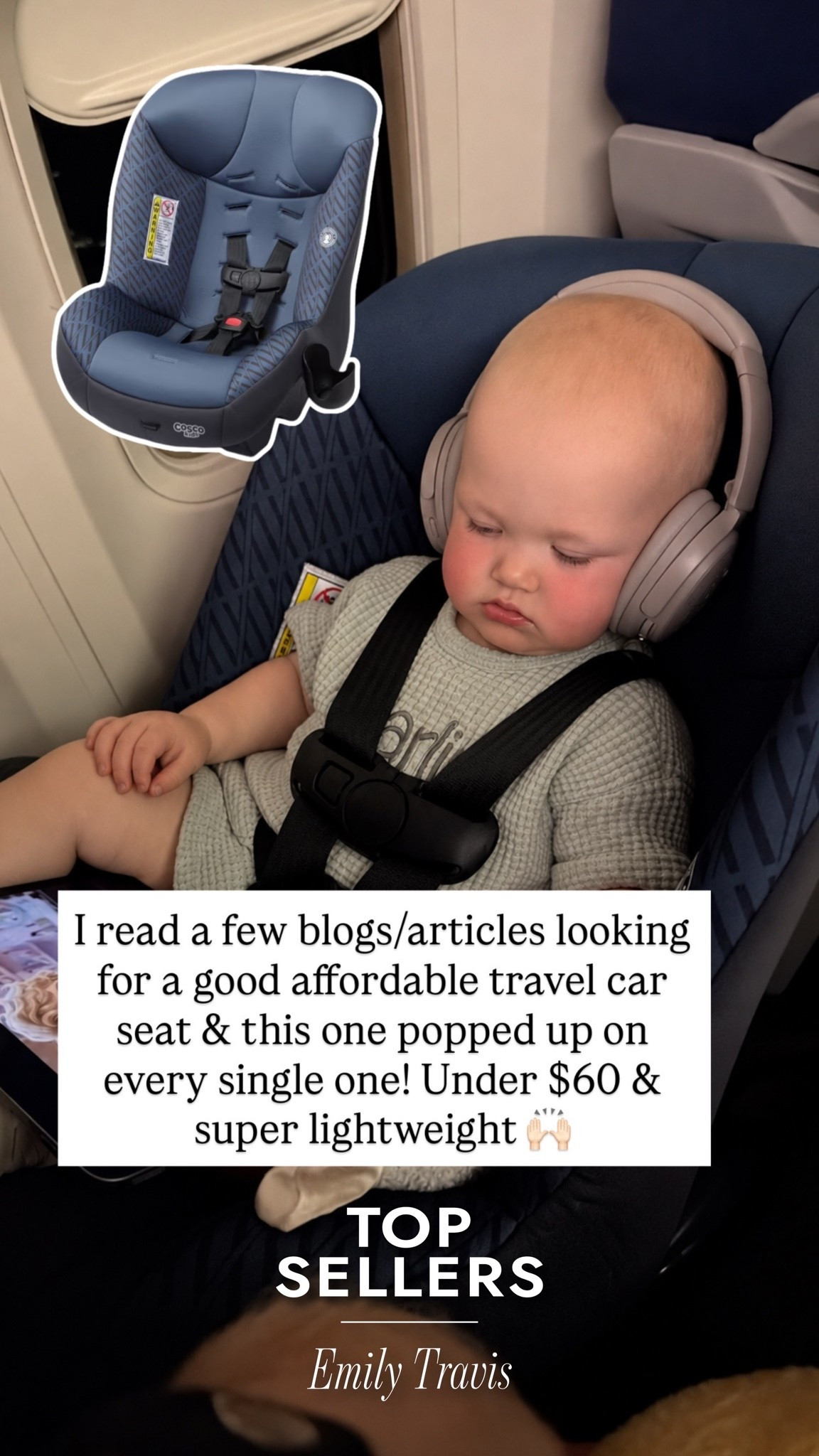 Car seat from traveling last week