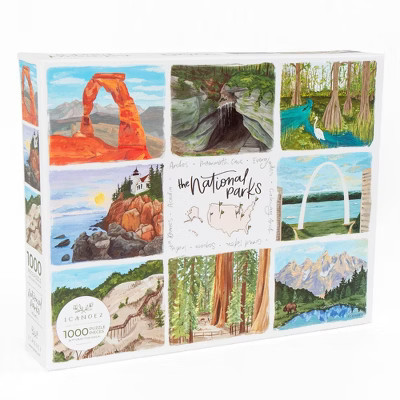 1canoe2 Jigsaw Puzzle National Parks Vol. 1 - 1000pc | Target