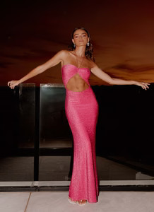 Lorenzo Maxi Dress - Raspberry | Peppermayo (Global)