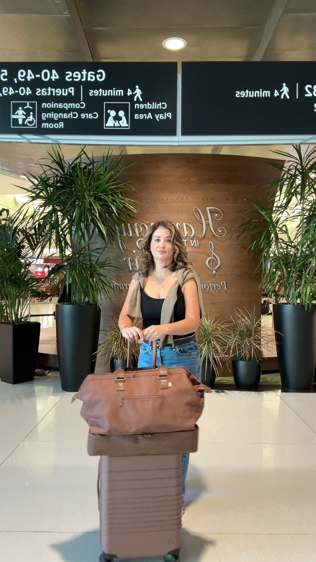 Airport travel with my favorite luggage set 

#LTKStyleTip #LTKWorkwear #LTKOver40