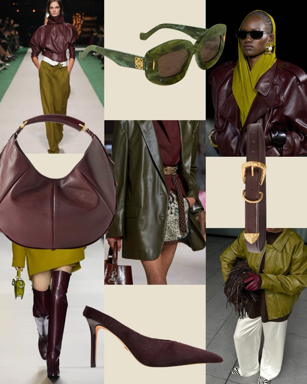 KC EDIT

Greens and burgundy 

#LTKFashionMonth #LTKaustralia