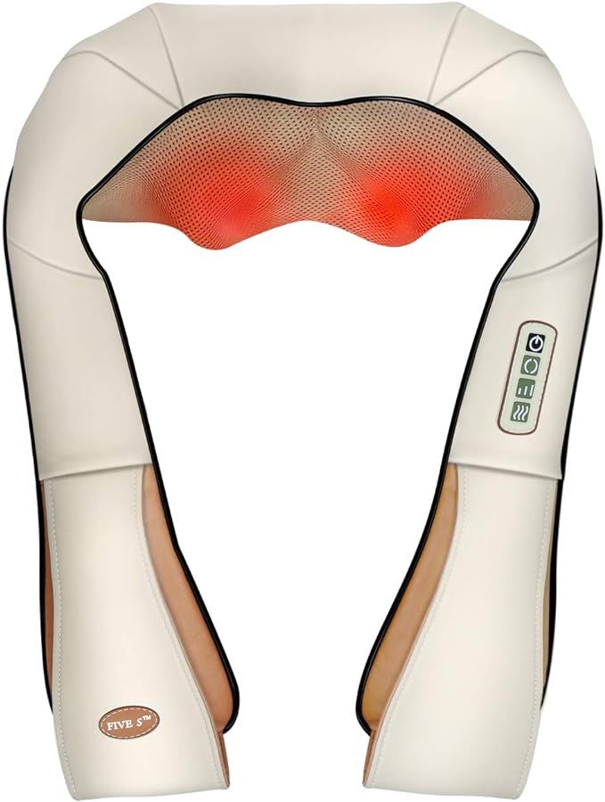 FIVE S FS8801 Deep Tissue 3D Kneading Shiatsu Neck, Shoulder, Back, Leg and Foot Massager Pillow ... | Amazon (US)