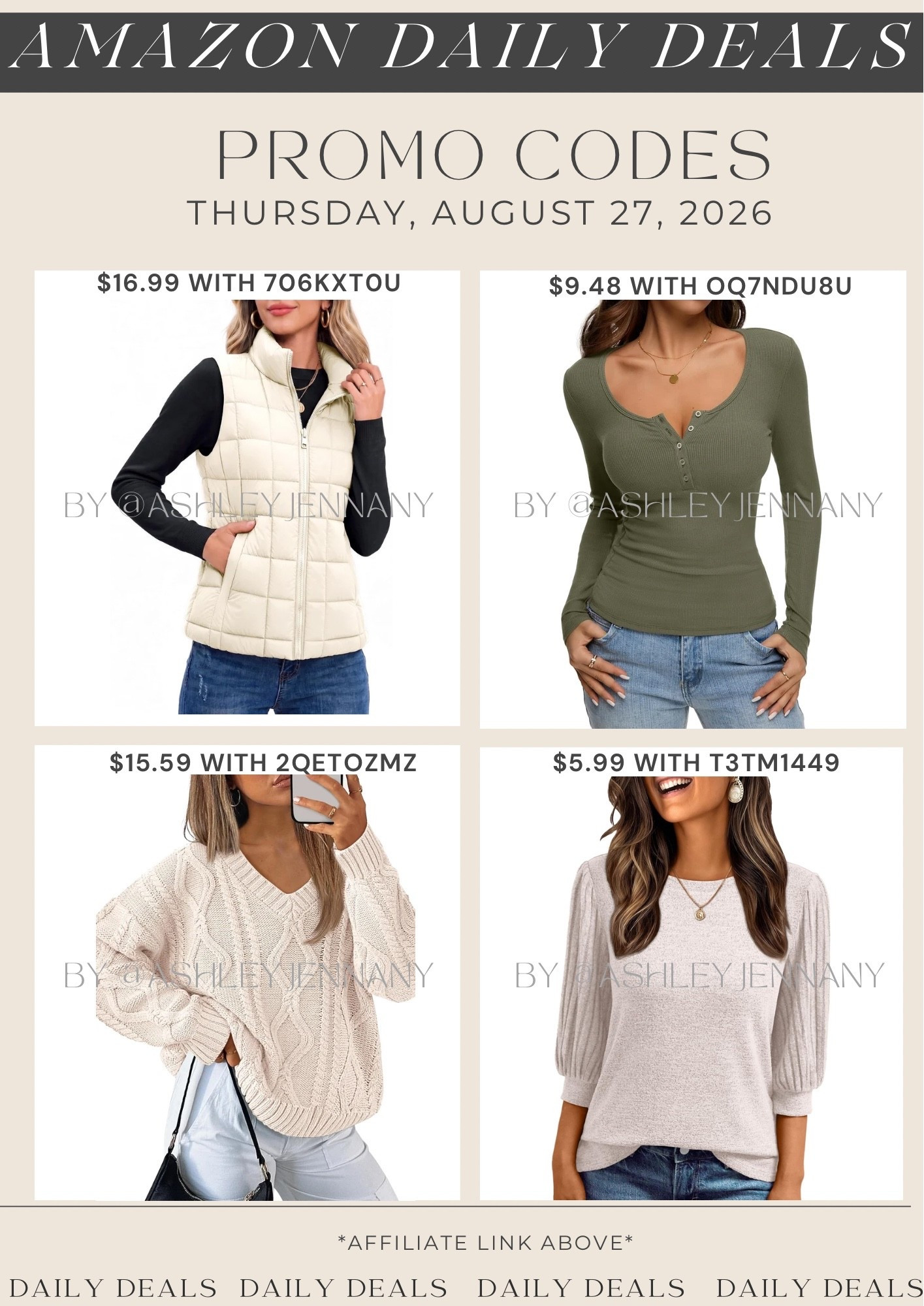 Amazon deals

#LTKSeasonal #LTKSaleAlert #LTKMidsize