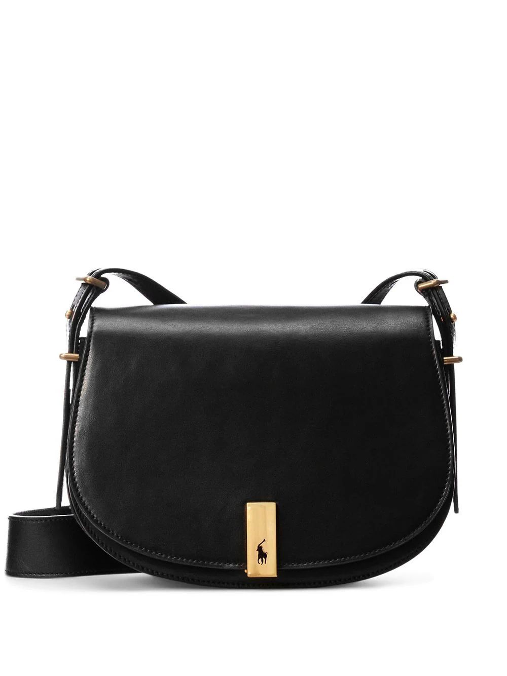 Polo Ralph Lauren Leather Saddle Crossbody Bag  - Farfetch | Farfetch Global