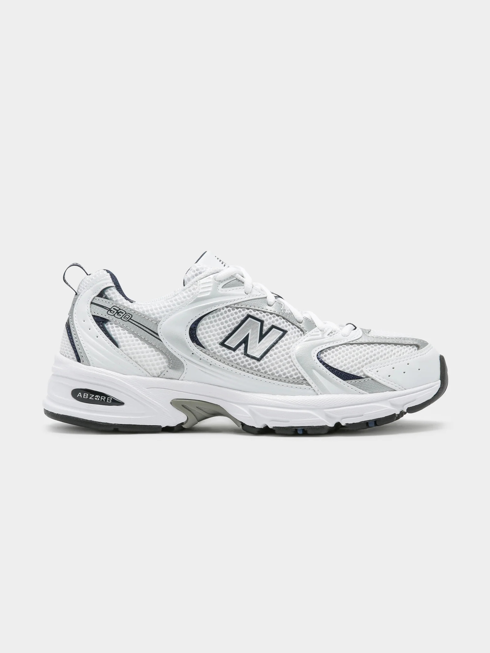 New Balance - Unisex 530 Sneakers in White & Black | Glue Store (Australia & NZ)