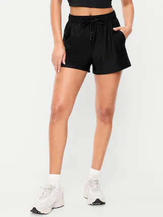 High-Waisted PowerSoft Shorts -- 3.5-inch inseam | Old Navy (US)