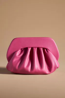 Faux Leather Frame Clutch | Anthropologie (US)