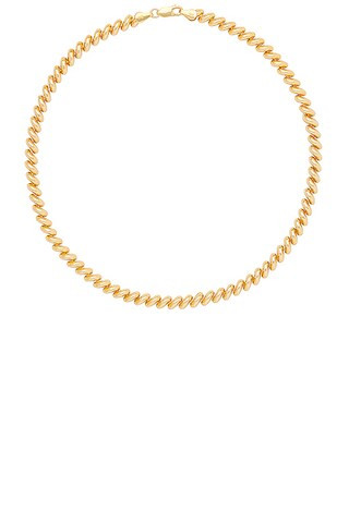 MEGA San Marcos Necklace in 14k Yellow Gold Plated | FWRD | FWRD 