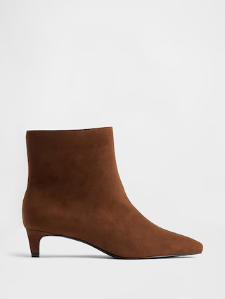 Kitten Heel Pointy Boots | Gap (US)
