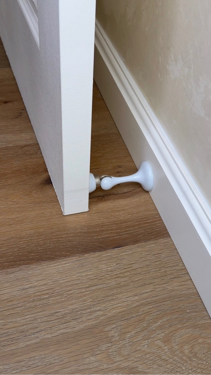Magnetic Door Stopper! Protect your door, this magnetic door stopper is super strong and securely keeps the door open.
#LtkHome #doorstopper