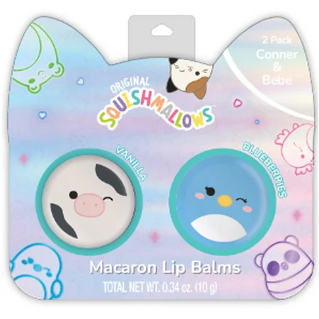 Squishmallows Macaron Lip Balm 2 Pieces Connor & Bebe | Walmart (US)
