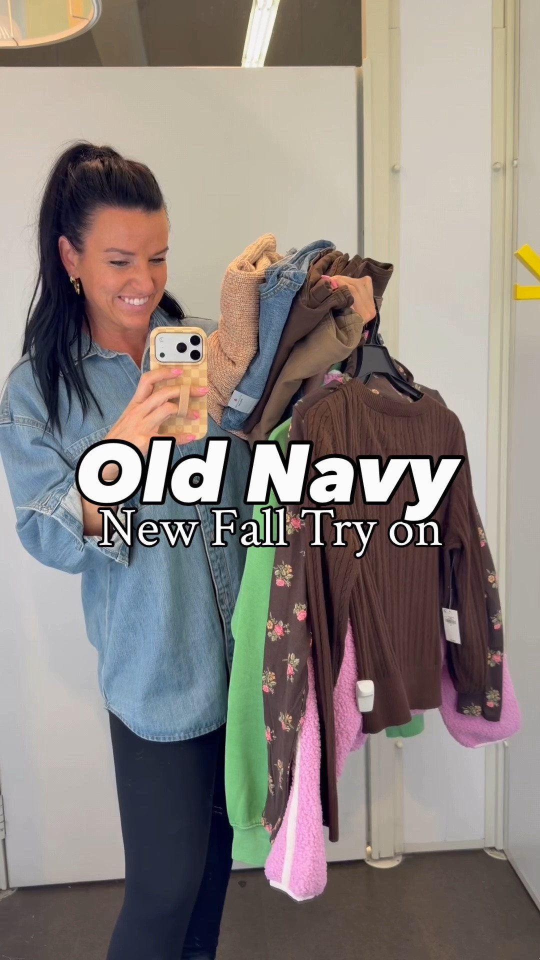 Old Navy fall try on! Everything is 50% off on a 2-day sale and comes in more colors, patterns, and/or washes😍👏🏼

I am 5’5” for reference and usually wear a size 4/27 and small. Everything fit true to size, but I did size down in both sweaters.

@oldnavy #oldnavystyle
#tryonhaul #falloutfits #budgetfriendlyfashion budget friendly shopping, everyday outfits, teacher outfits, style over 40, brown jeans trending now, sale alert, affordable fashion, denim shirt, jeans shirt, sherpa, pullover, cozy, Old navy haul, old navy sale, fall outfits women, fall sweaters, wide leg jeans, barrel jeans

#LTKSeasonal #LTKOver40 #LTKSaleAlert