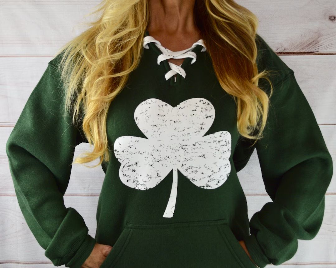 St. Patrick's Day Shamrock Sweatshirt. Shamrock Shirt. St - Etsy | Etsy (US)