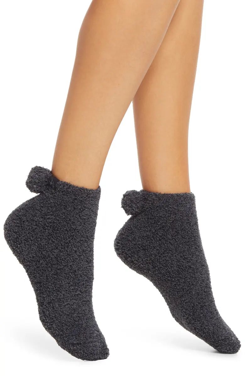Barefoot Dreams® Pompom Ankle Socks | Nordstrom | Nordstrom