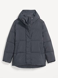 Water-Resistant Hooded Puffer Jacket for Women | Old Navy (US)