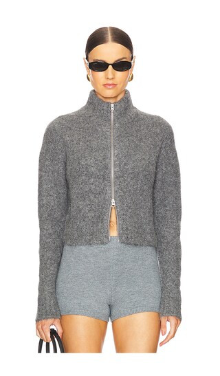 Sajeanne Cardigan in Iron Gate | Revolve Clothing (Global)