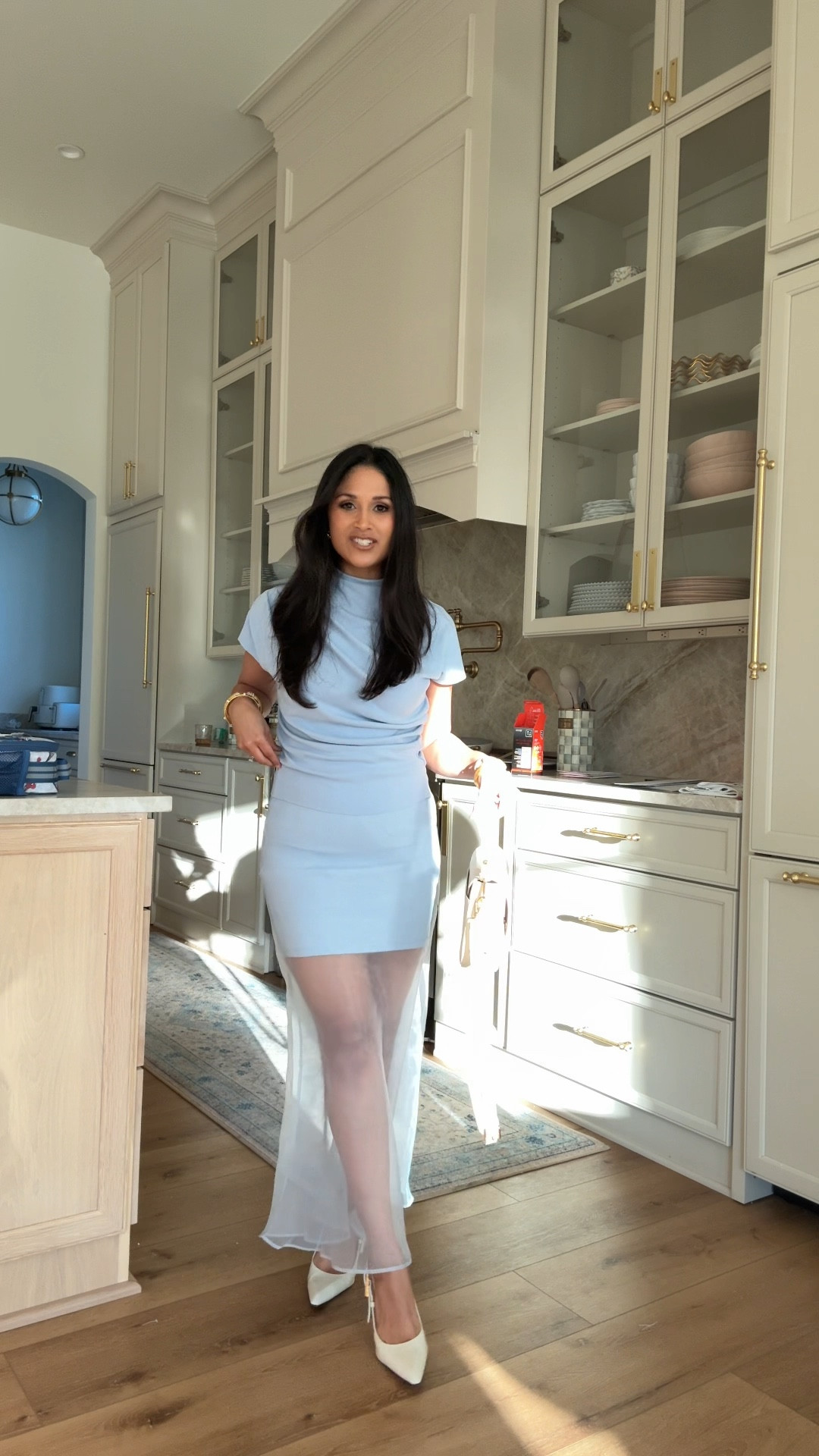 Obsessed with this gorgeous blue matching set that I wore to my sister’s engagement party. Wearing a size small in both. Also, be sure to take 20% OFF my bag with code: HAUTE20
#giginewyork #weddingseason 

#LTKPetite #LTKWedding #LTKootd