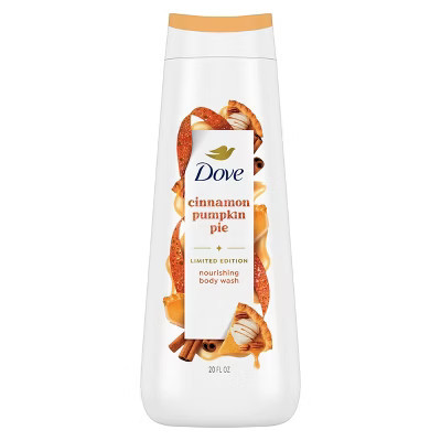 Dove Beauty Limited Edition Fall Holiday Treat Body Wash - Cinnamon Pumpkin Pie - 20 fl oz | Target