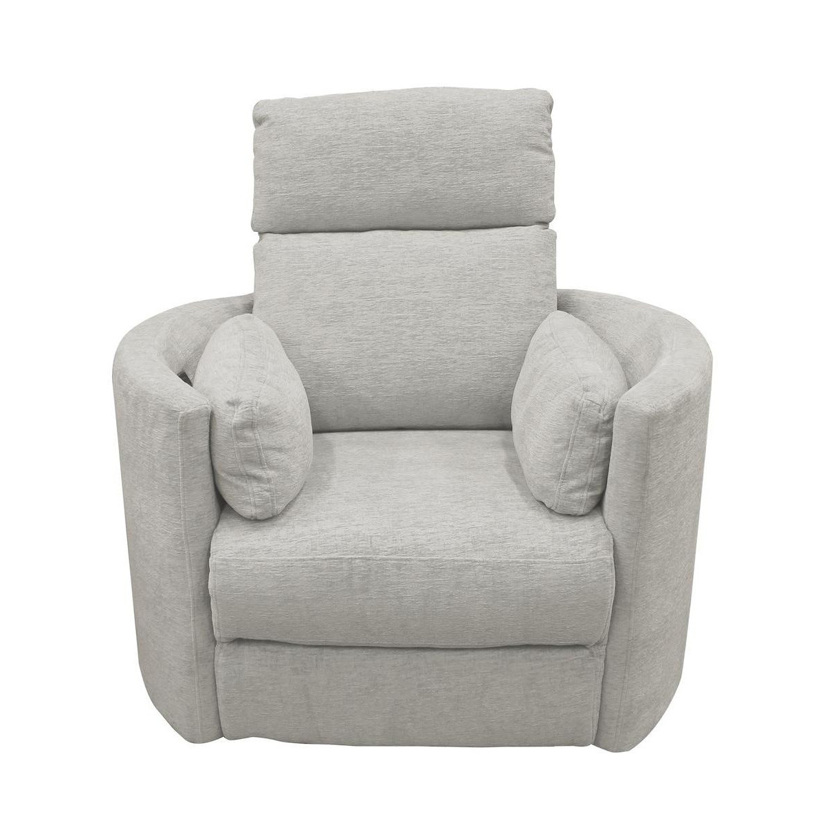 Parker Living Mineral Power Swivel Glider Recliner - Grey | Macy's