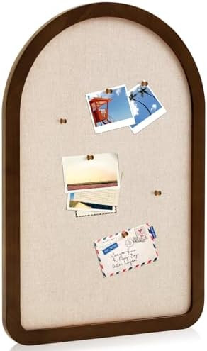 Vintage Framed Pin Board Linen Display Bulletin Board Large Fabric Picture Memo Decorative Pinboa... | Amazon (US)