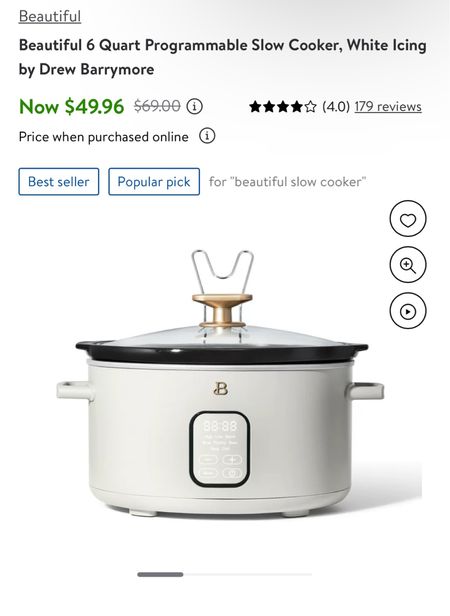 My slow cooker from Walmart is on sale! This is the one I use in my cooking vids! Love this product so much!! #home #cooking #walmart

#LTKhome #LTKGiftGuide #LTKunder50