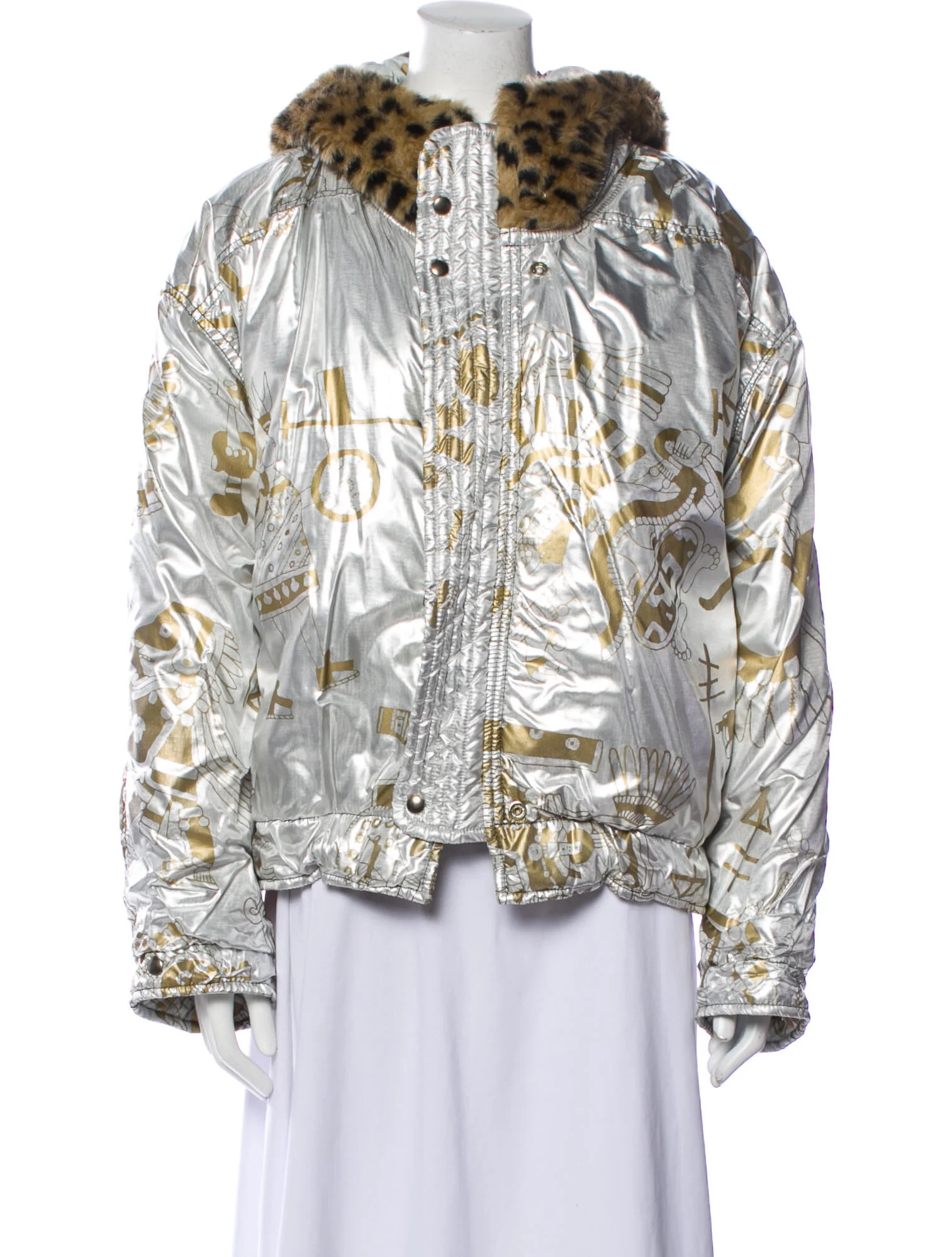 Animal Print Performance Jacket | The RealReal