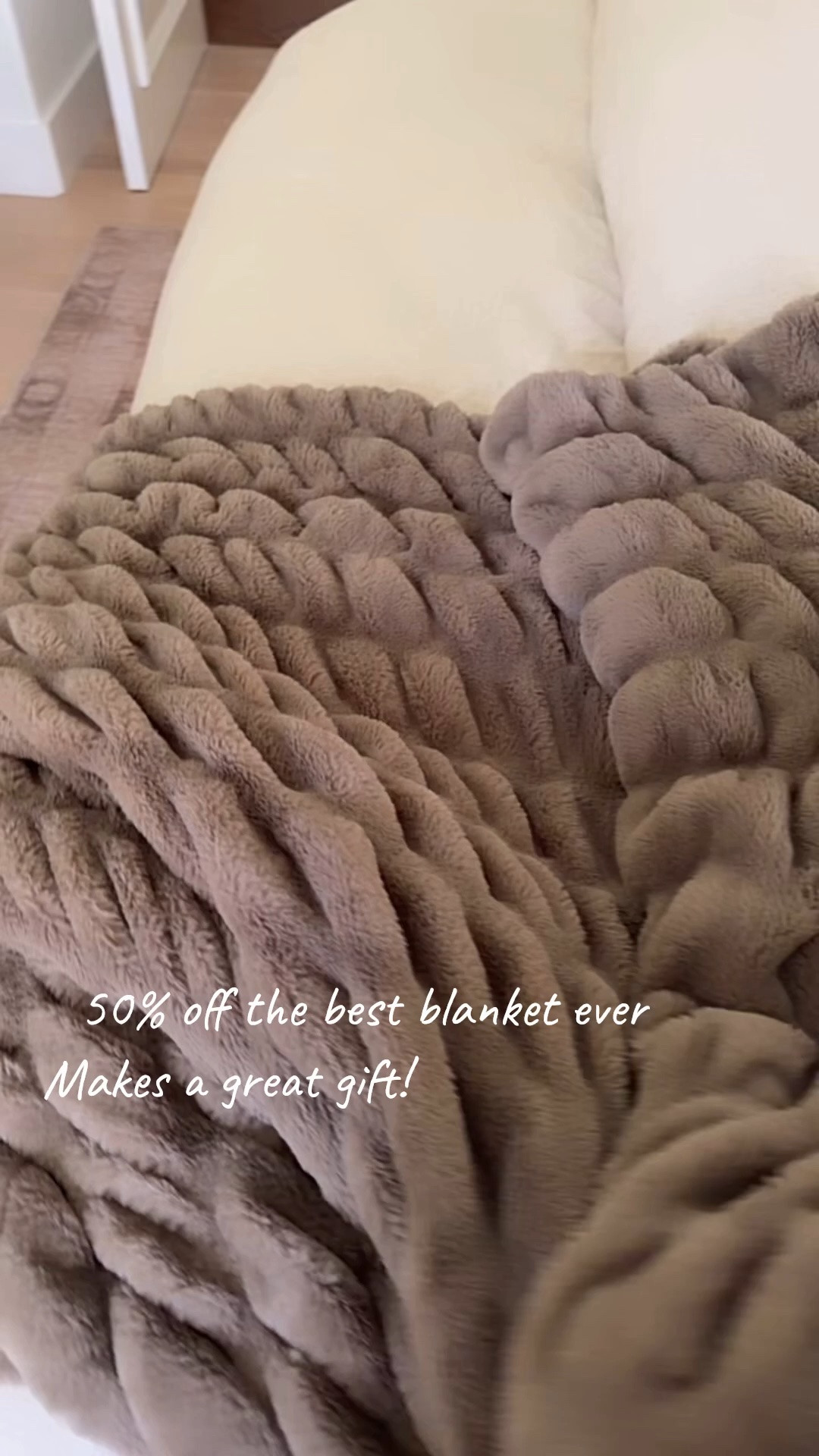 Use code CINDY50 
This is their biggest sale of the year, and these are the best blankets ever!

Truly believe these are worth it and they make a great gift! And 50% off helps a ton ￼￼

#LTKOver40 #LTKmomlife #LTKHome