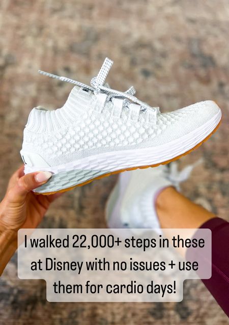 NOBULL knit runners (TTS, so comfy). White sneakers. Walking shoes. Cardio shoes. Europe shoes. Disney shoes. Travel shoes. 

*I’ve worn these to Disney + Montana/travel and they are so comfy for all day wear! I also work out in these on cardio days at Burn. 

#LTKFitness #LTKunder100 #LTKtravel