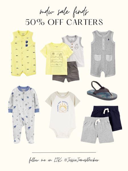 50% off carter baby things!! Great deal!

#LTKKids #LTKSaleAlert #LTKBaby