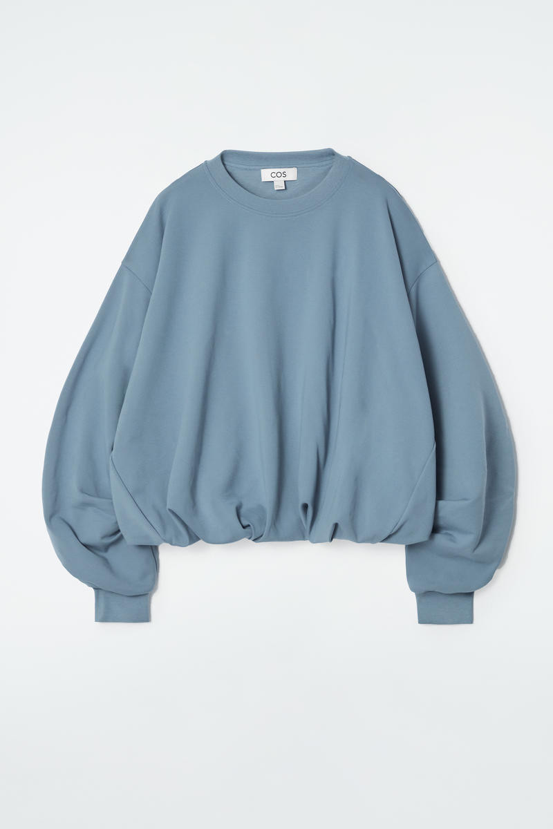 Bubble-Hem Sweatshirt | COS UK
