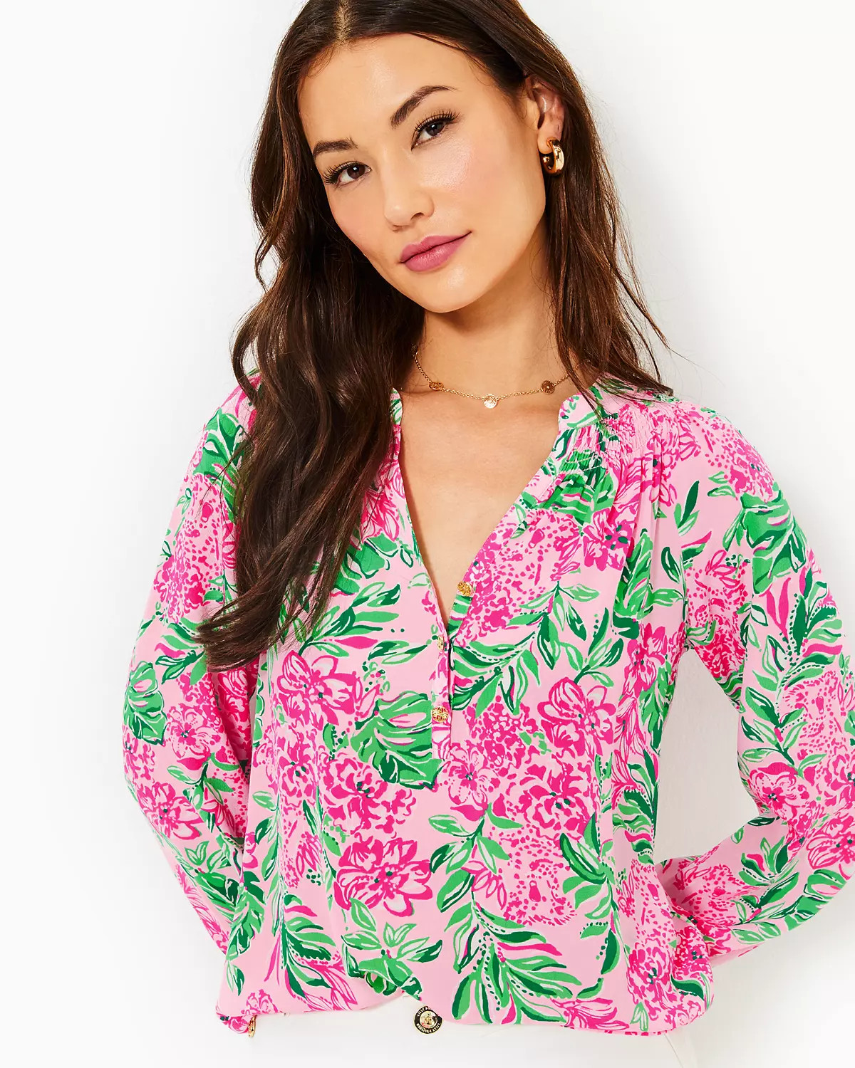 Elsa Silk Top | Lilly Pulitzer