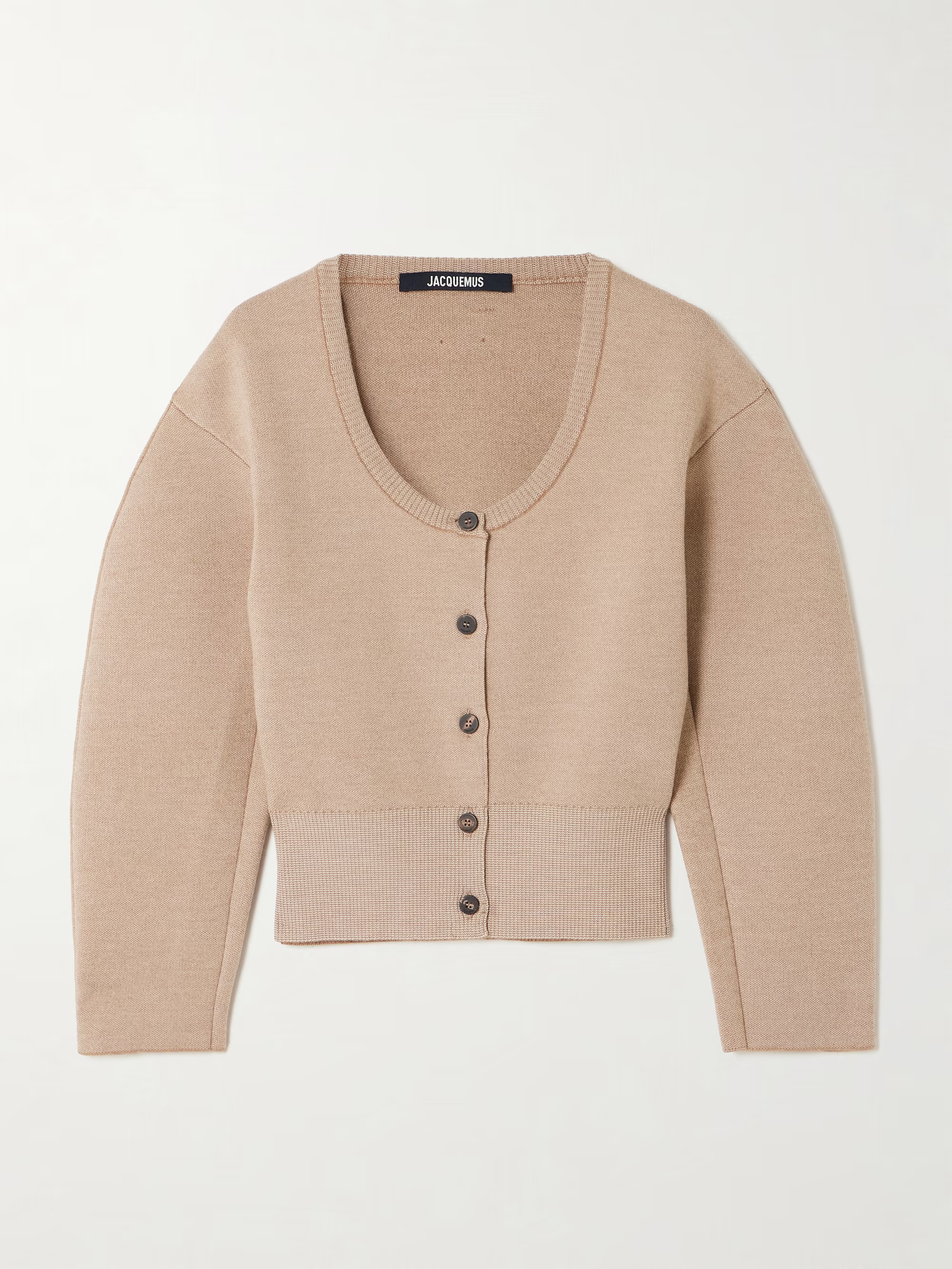 The Doppio cropped merino wool-blend cardigan | NET-A-PORTER (UK & EU)