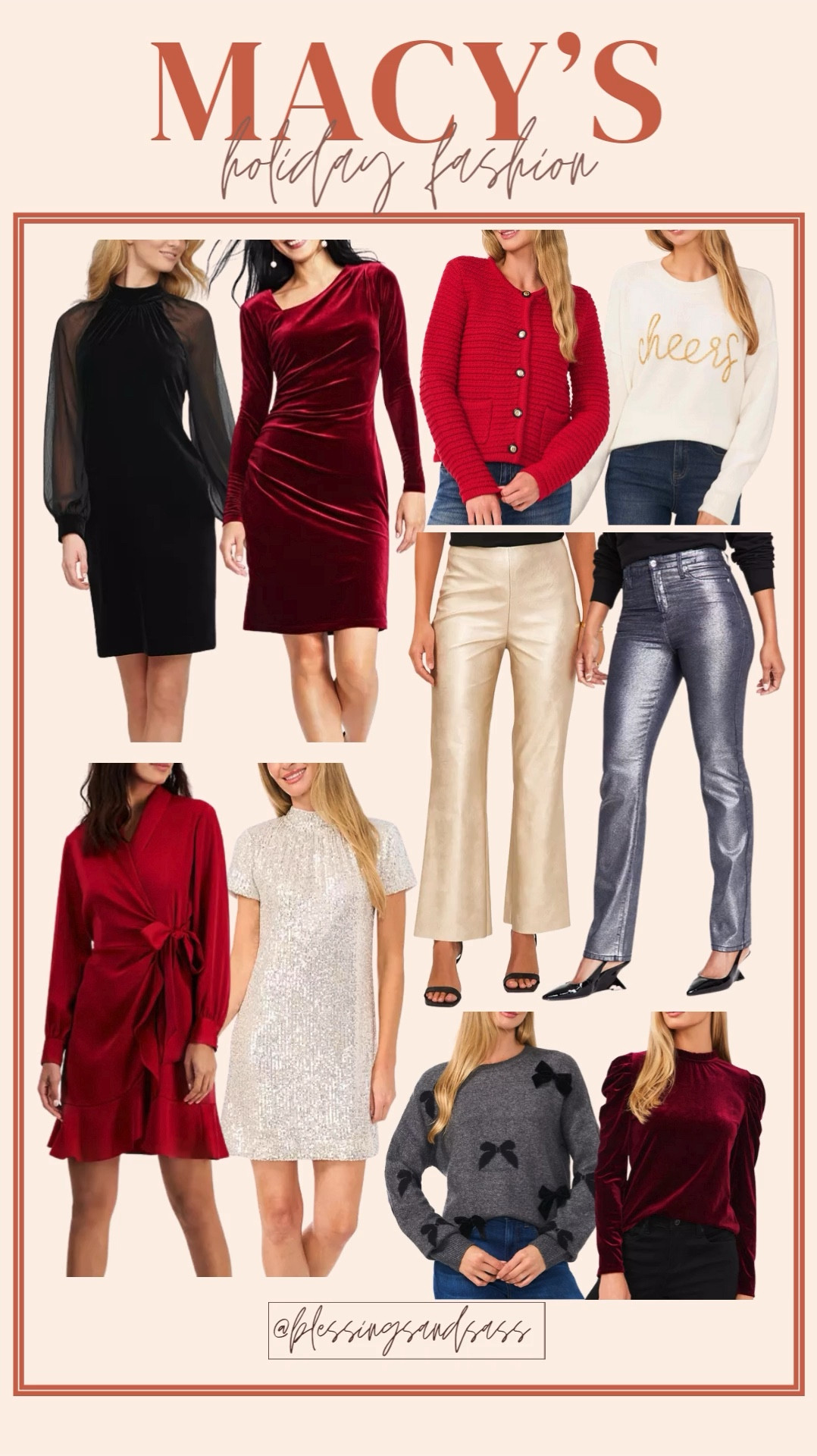Macy’s Holiday Fashion! 

Women’s fashion, holiday fashion, holiday style, holiday outfit inspo, holiday ootd, holiday outfits, Black Friday, Black Friday sales, maxi dress, sweaters, sequin, mini dress, cardigan 

#LTKCyberWeek #LTKHoliday #LTKStyleTip