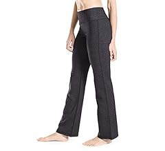 Yogipace 27"/28"/29"/30"/31"/32"/33"/35"/37" Inseam,Petite/Regular/Tall, Women's Bootcut Yoga Pan... | Amazon (US)