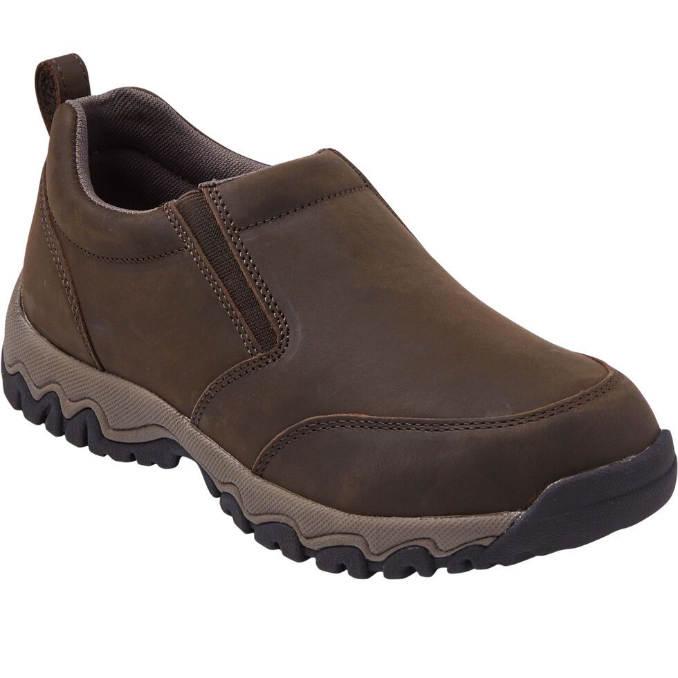 Men's Wild Boar Leather Mocs | Duluth Trading Company