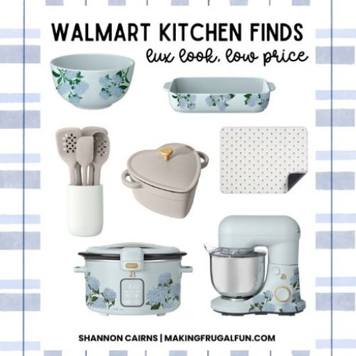 Gorgeous Walmart kitchen finds that look high end but are affordable!

#LTKHome