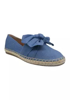 Crown & Ivy™ Women's Fiona Bow Espadrille Flats | Belk