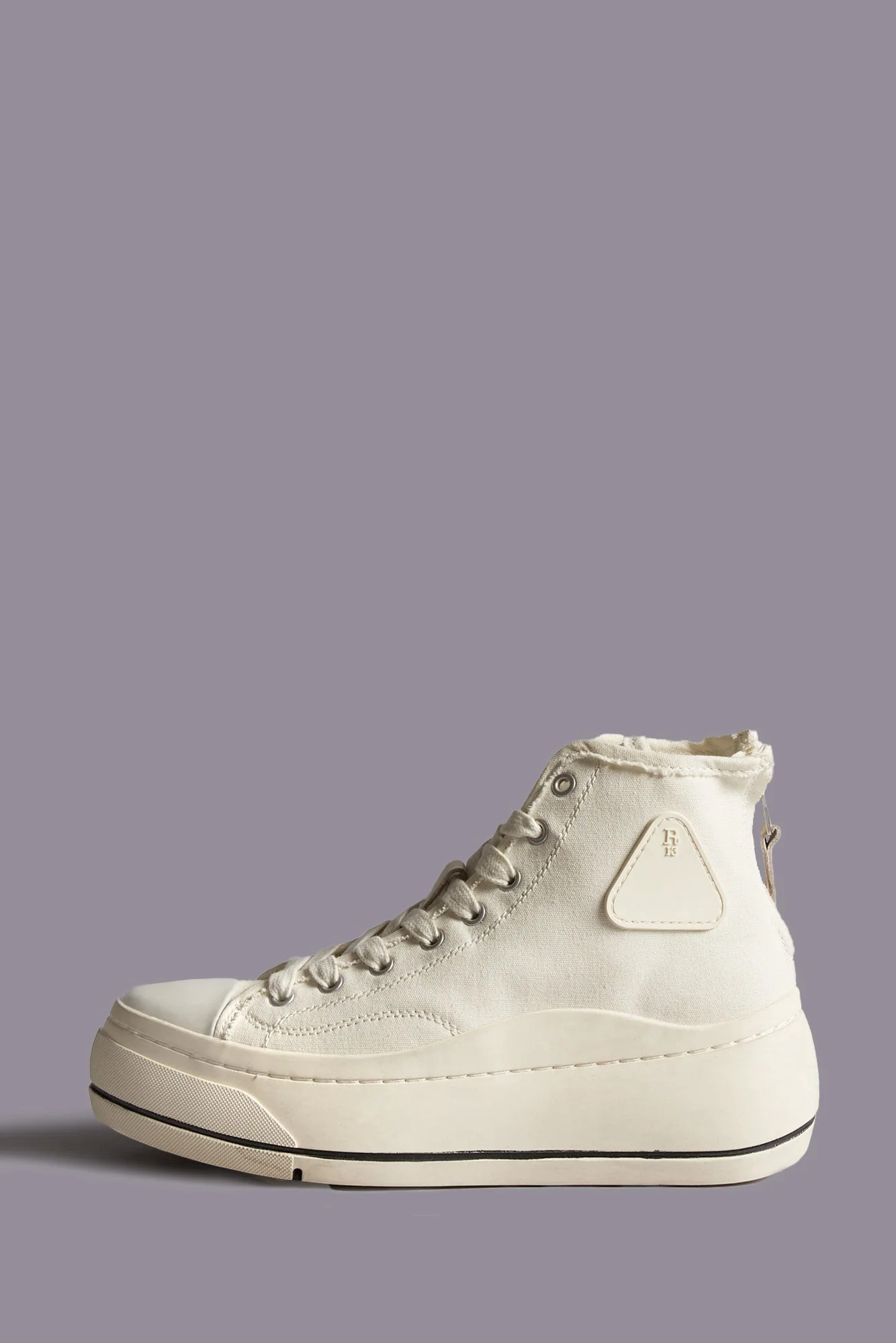 R13 Kurt High Top Sneaker - Ecru / 11 | R13