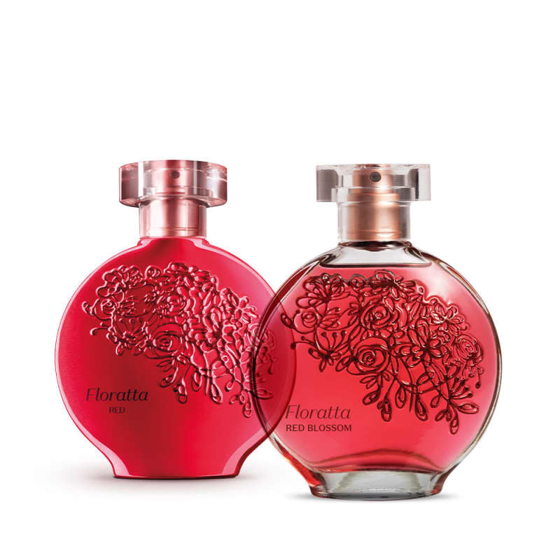 Este combo de Floratta vem com sua nova criação, Red Blossom, e a fragrância inspiradora, Flor... | oBoticario (BR)
