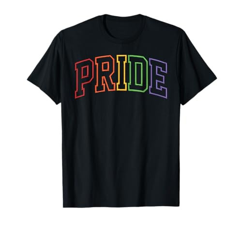 Pride Rainbow Love Is Love LGBT Gay Lesbian LGBTQ Pride T-Shirt | Amazon (US)