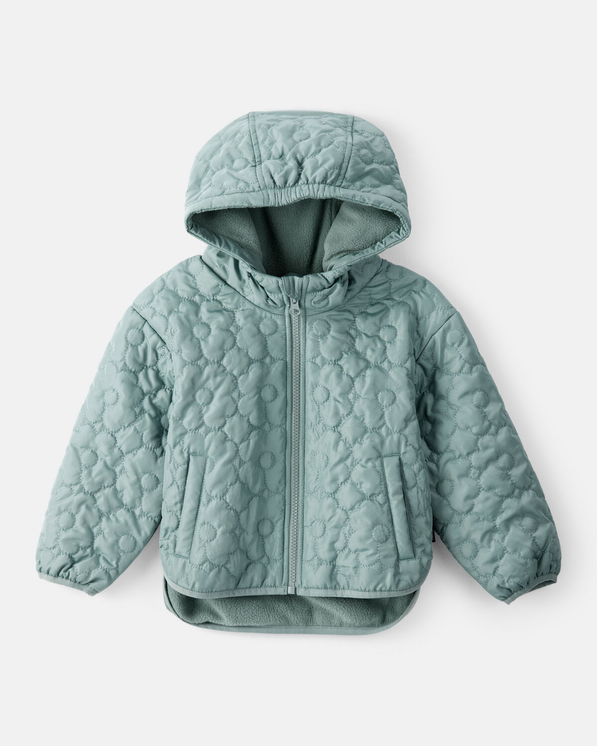 Toddler Girl Floral Quilted Long-Sleeve Midweight Jacket - Green - OshKosh B'gosh | Carter's | Carter's Inc