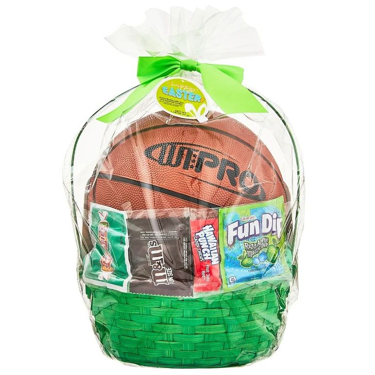 Rubber Basketball Easter Basket with Candy,Wondertreats | Walmart (US)